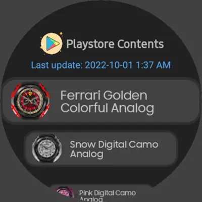 GeminiMan Watchfaces android App screenshot 1