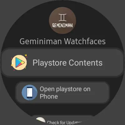 GeminiMan Watchfaces android App screenshot 2